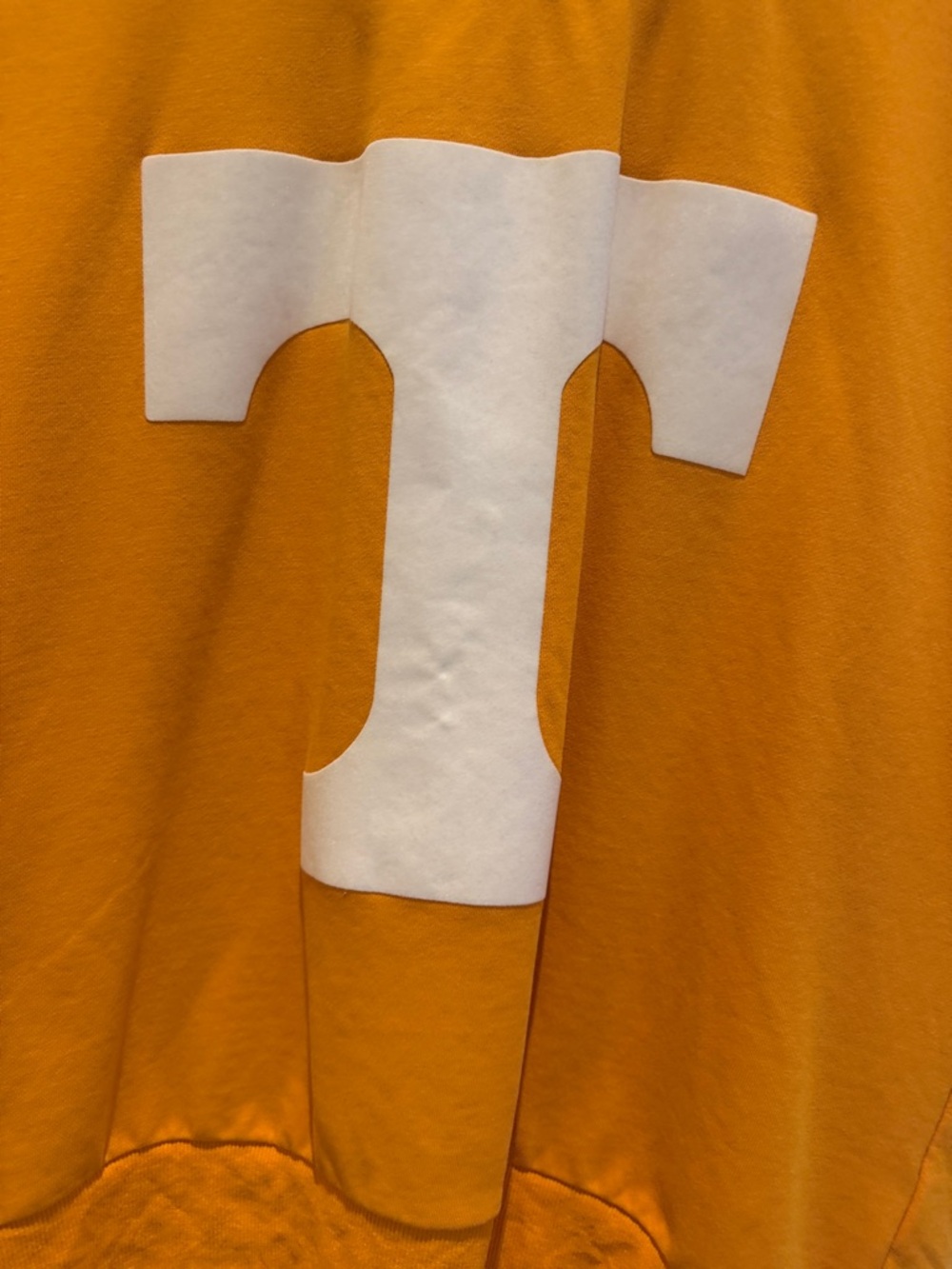 University of Tennessee T Orange Short Sleeve Sweatshirt/ish feeling Top - Picture 8 of 15